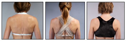 Bust Sling Bra back variations.